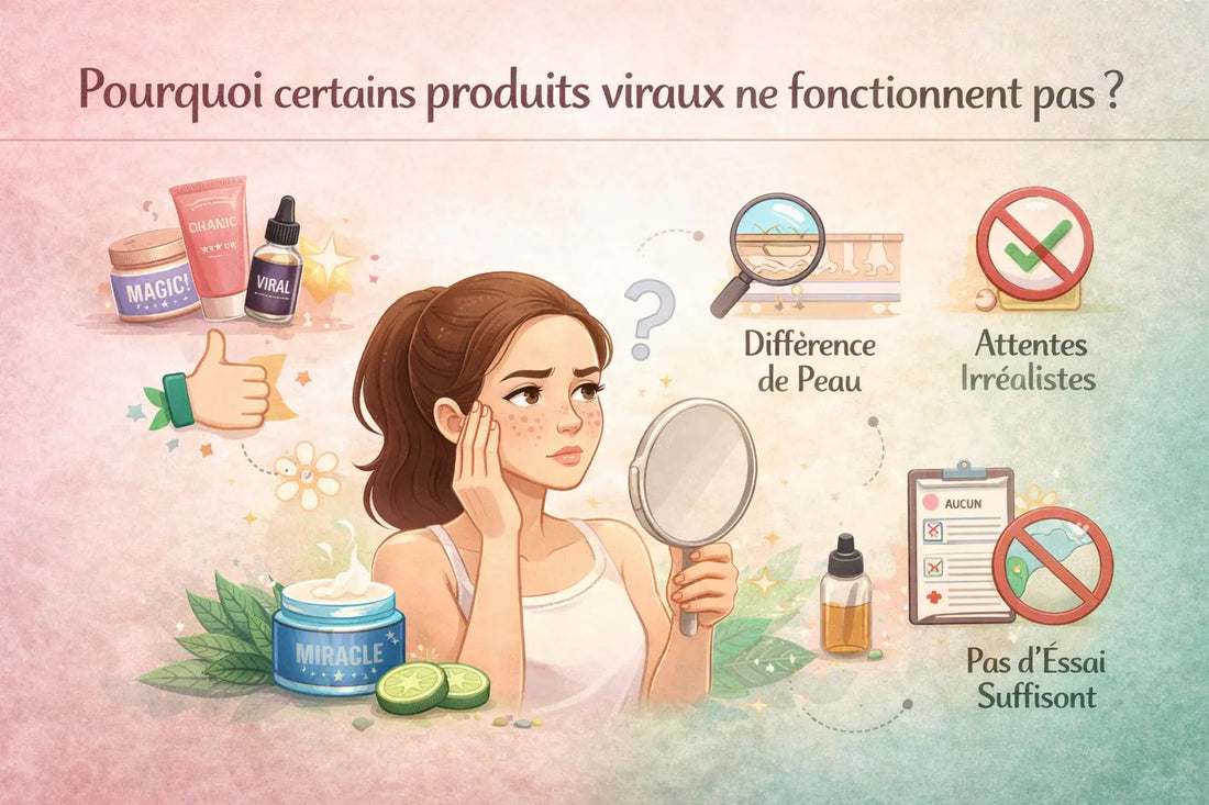 ✨Pourquoi certains produits viraux ne fonctionnent pas pareil pour tout le monde ?