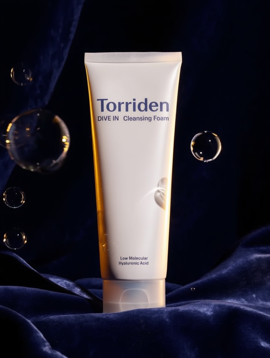 Torriden – Dive-in Low Mousse nettoyante à l'acide hyaluronique