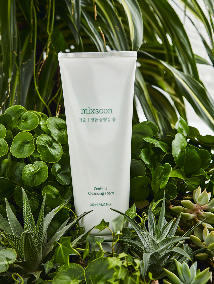 Mixsoon - Mousse nettoyante Centella SkinGlow