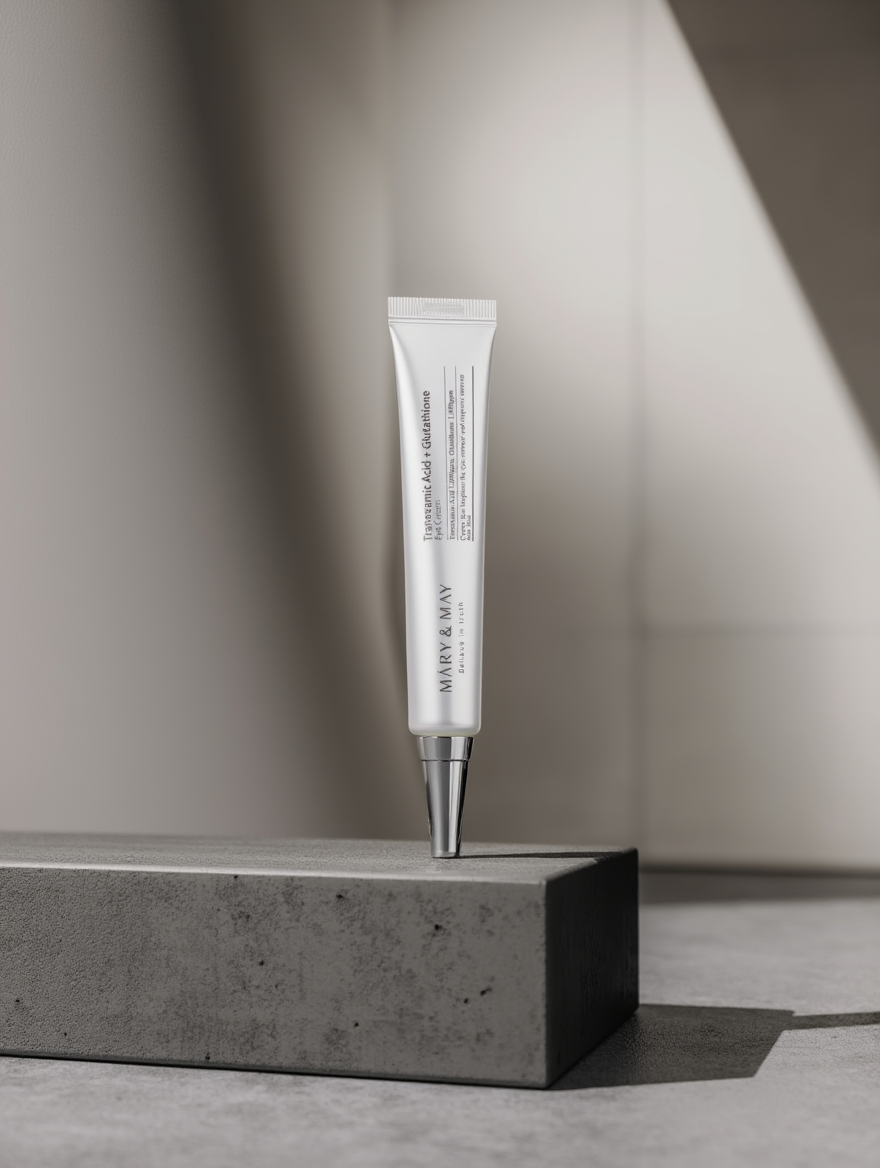 Mary&May Crème contour des yeux à l'acide tranexamique et au glutathion SkinGlow