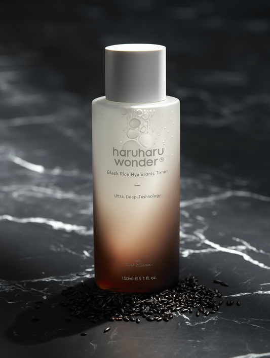 HaruHaru Wonder - Lotion tonique à l'acide hyaluronique et au riz noir