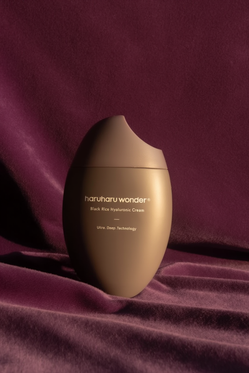 Haruharu Wonder – Crème hyaluronique au riz noir