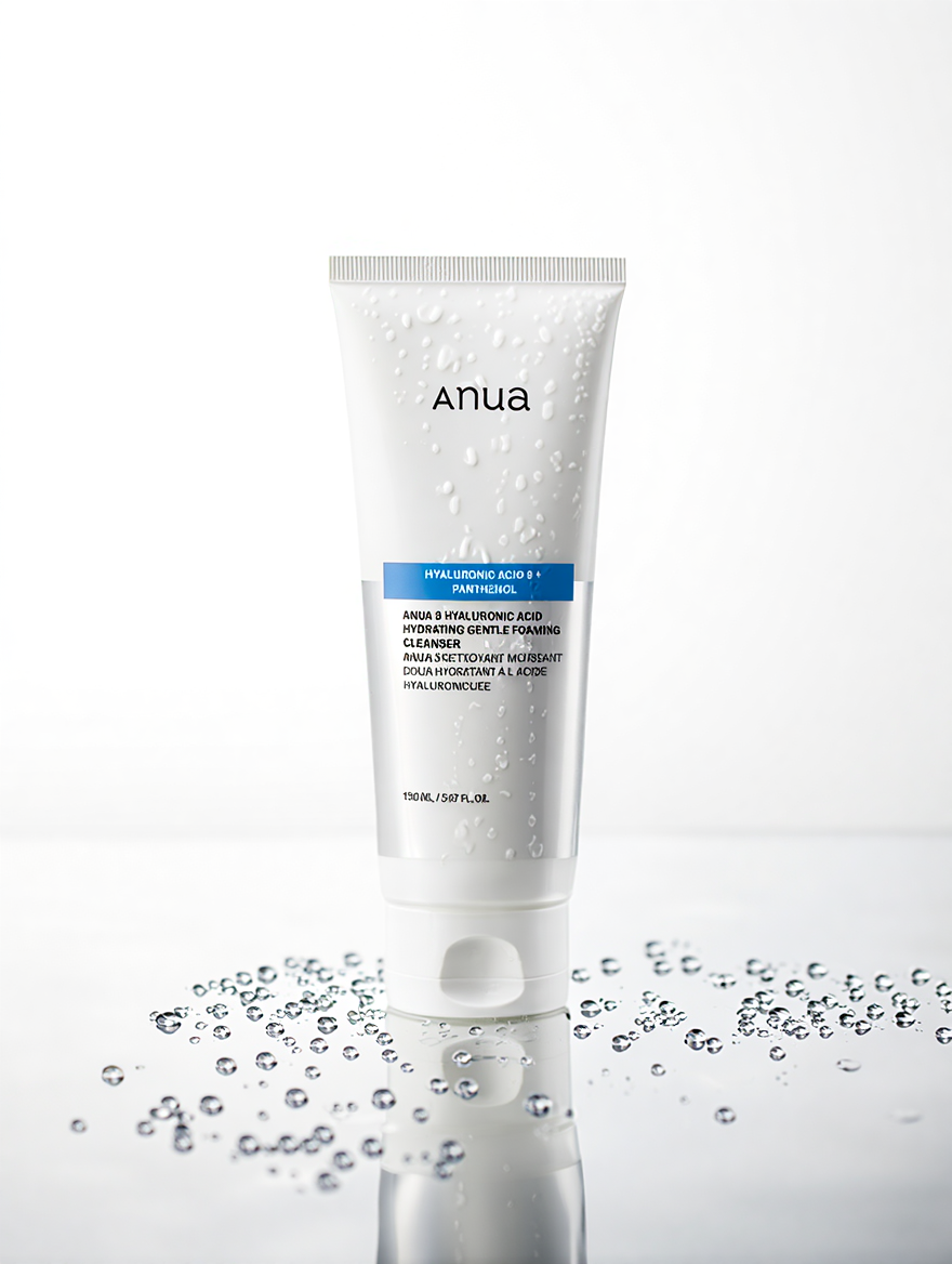 Anua Hyaluronic Acid 8+ Panthenol Cleanser SkinGlow