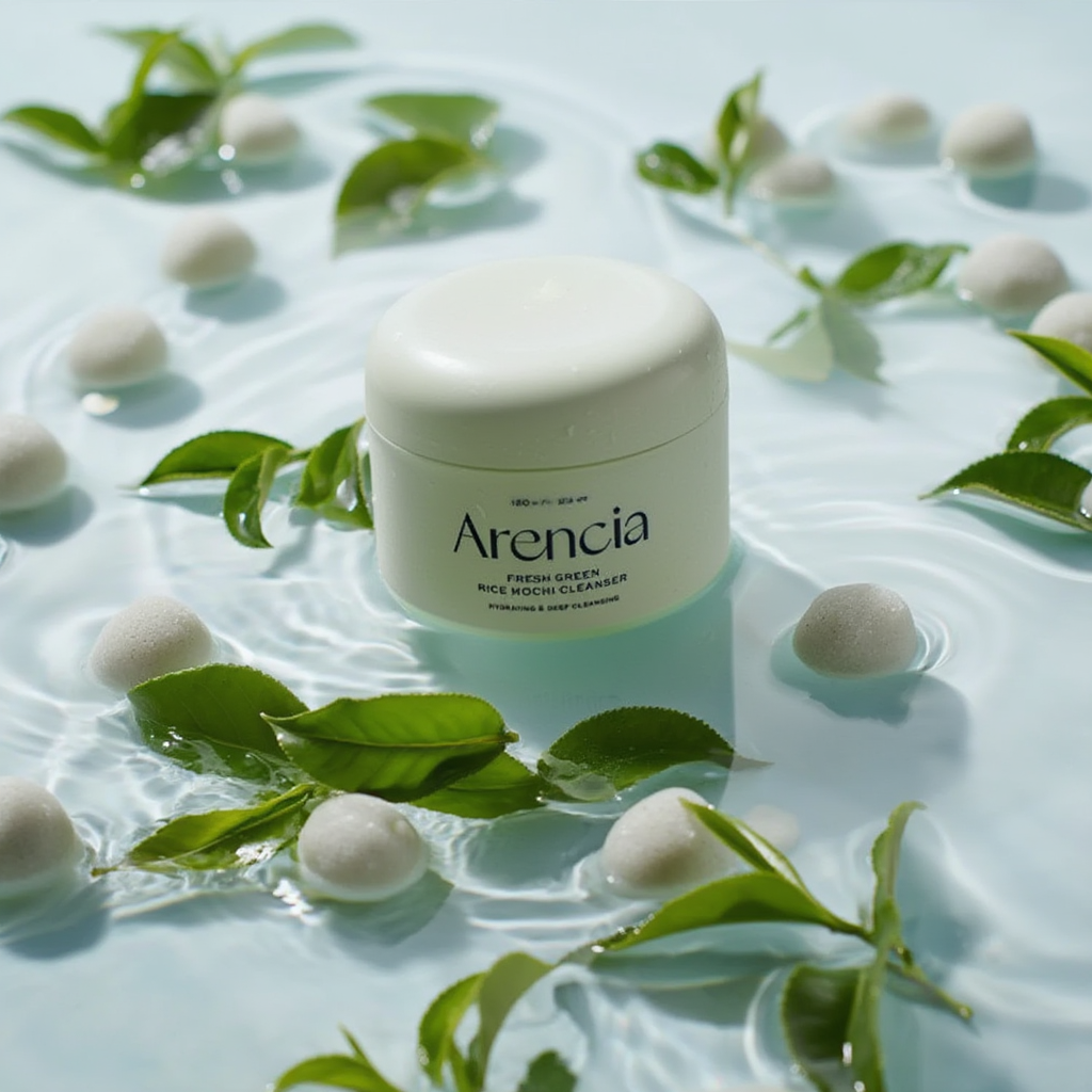 Arencia - Nettoyant visage mochi au riz vert SkinGlow