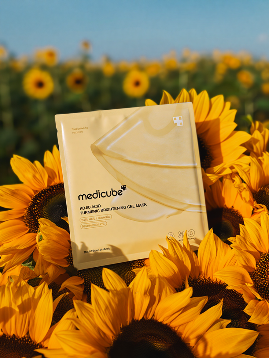 Masque éclaircissant Medicube à l'acide kojique et au curcuma SkinGlow