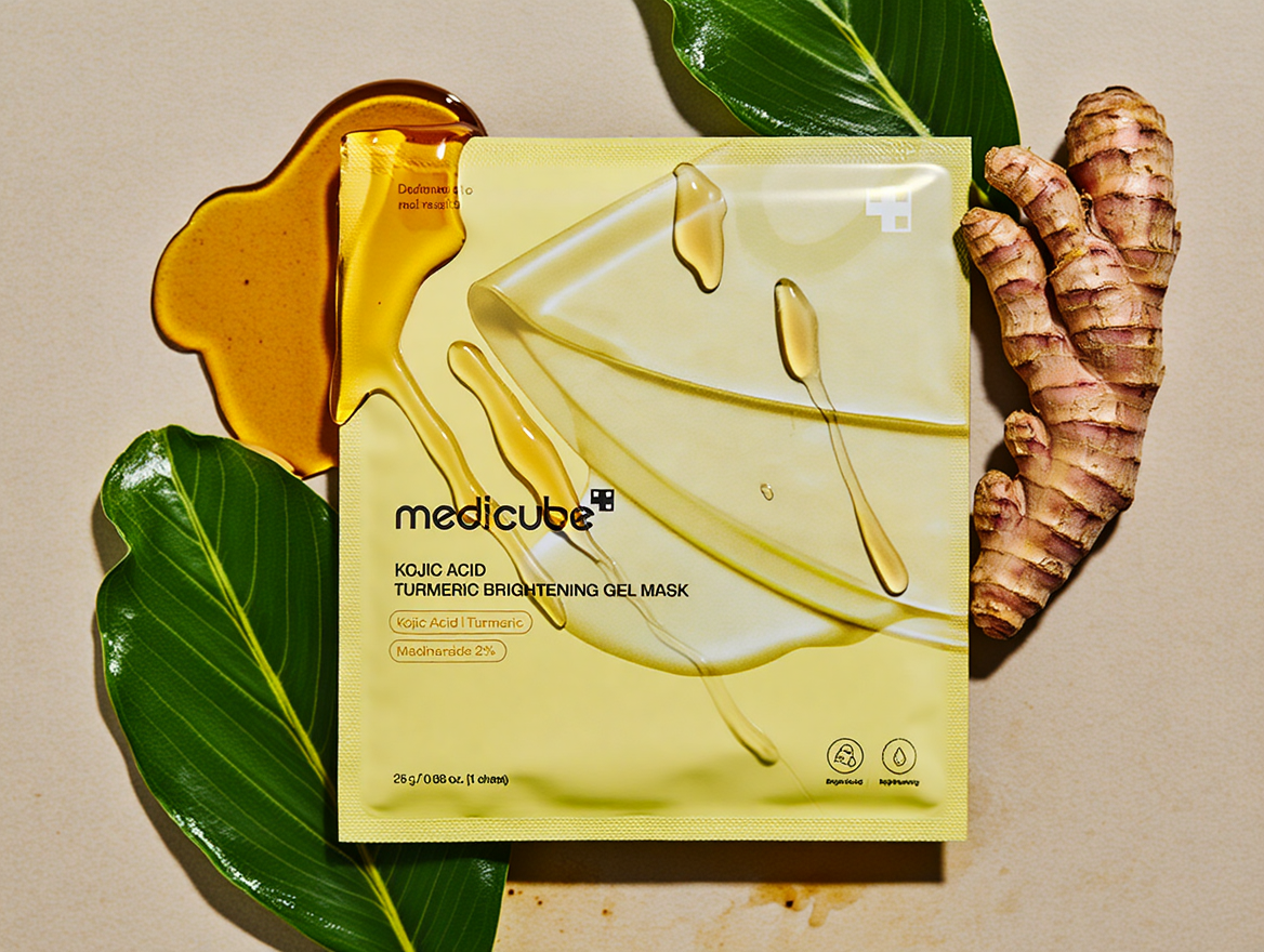 Masque éclaircissant Medicube à l'acide kojique et au curcuma SkinGlow