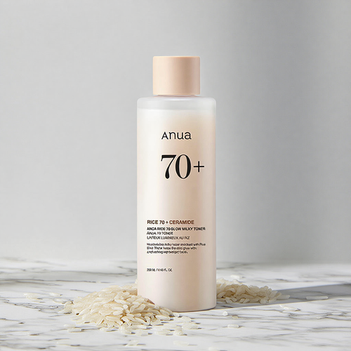 Anua 70+ Rice Ceramide Glow Milky Toner SkinGlow