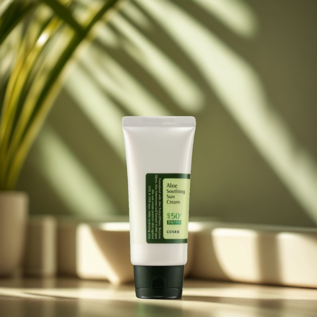 COSRX Aloe Soothing Sun Cream SPF50+ PA+++ SkinGlow