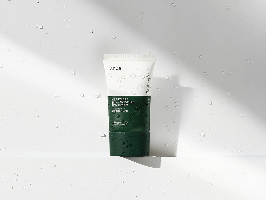 Anua Heartleaf Silky Moisture Sun Cream SPF50+ PA++++ SkinGlow