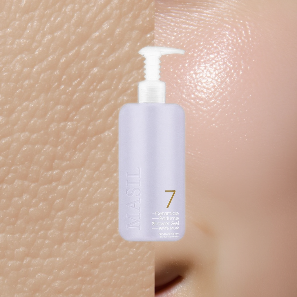 Masil – Gel douche parfumé aux 7 céramides et musc blanc