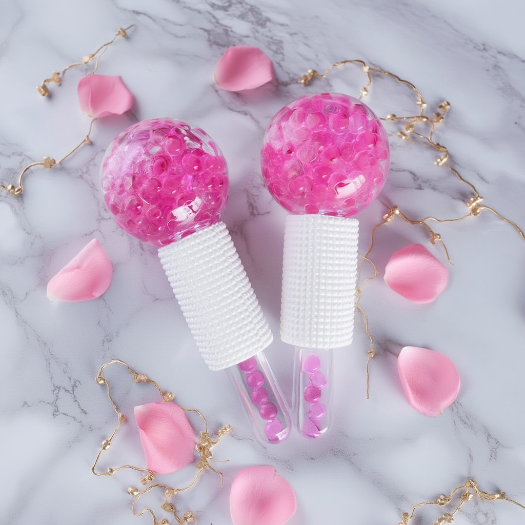 Boule de Massage Visage rose SkinGlow