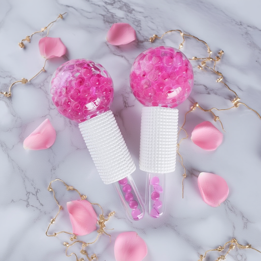 Boule de Massage Visage rose SkinGlow