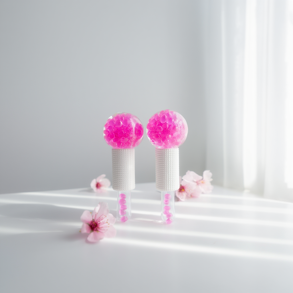 Boule de Massage Visage rose SkinGlow