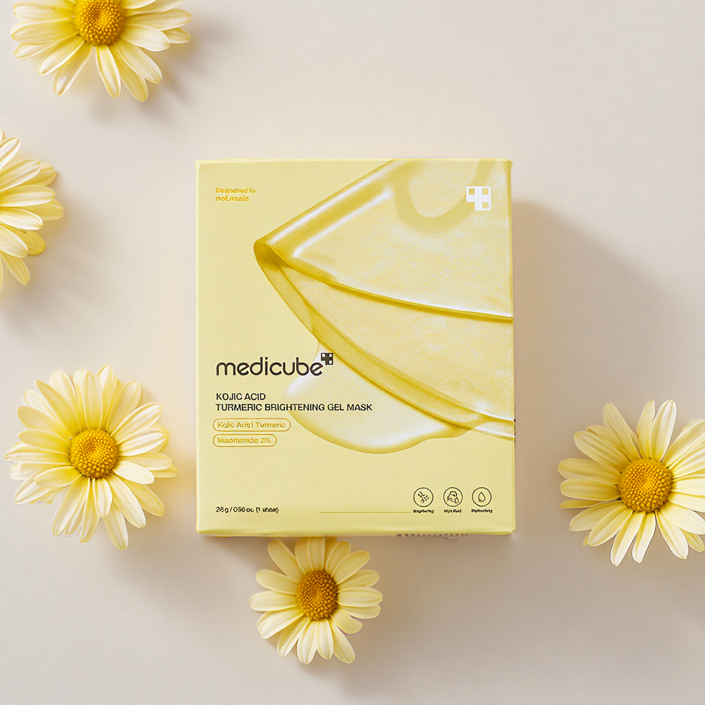 Masque éclaircissant Medicube à l'acide kojique et au curcuma SkinGlow