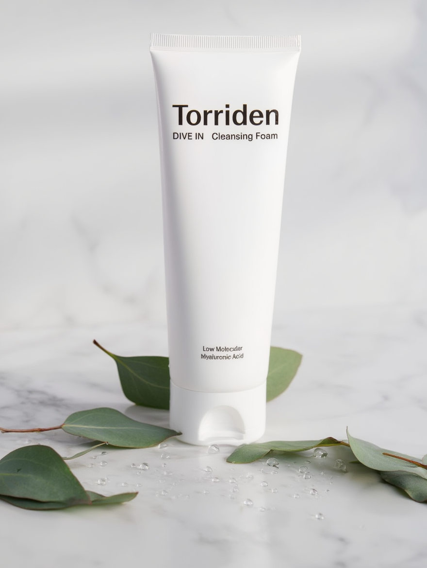 Torriden – Dive-in Low Mousse nettoyante à l'acide hyaluronique