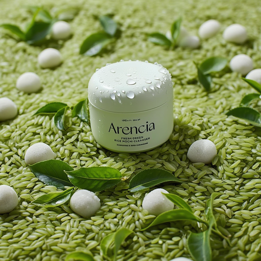 Arencia - Nettoyant visage mochi au riz vert SkinGlow