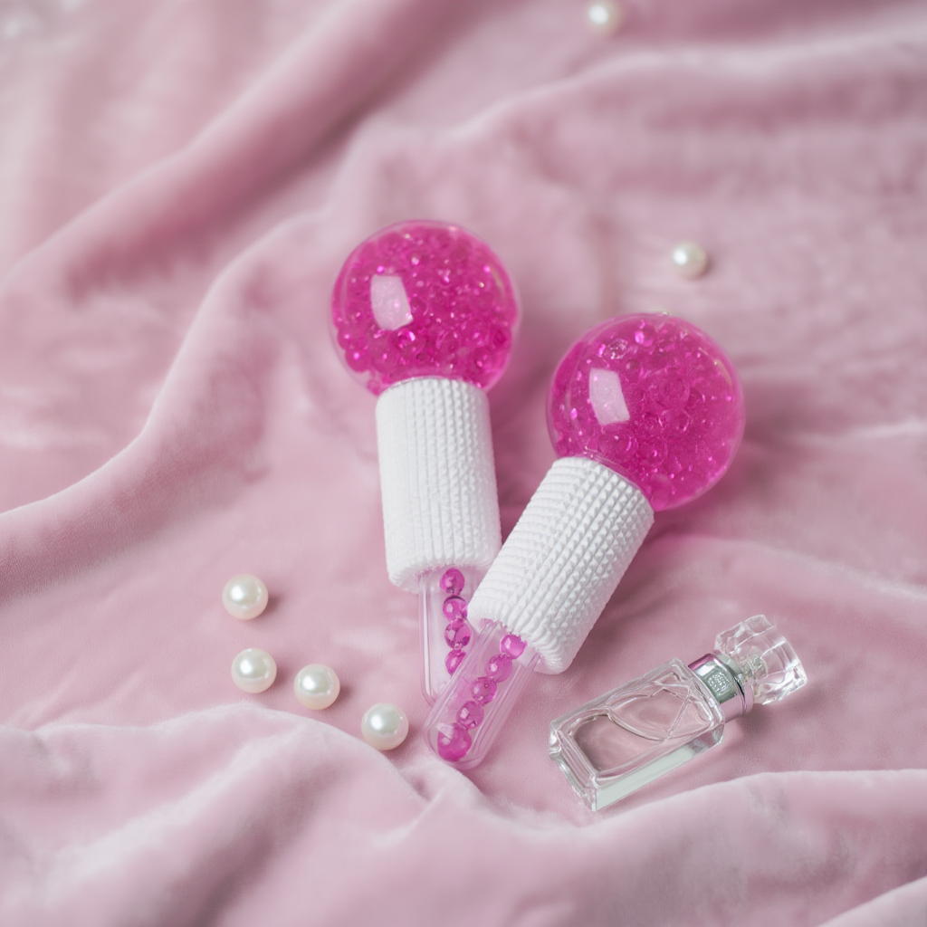 Boule de Massage Visage rose SkinGlow