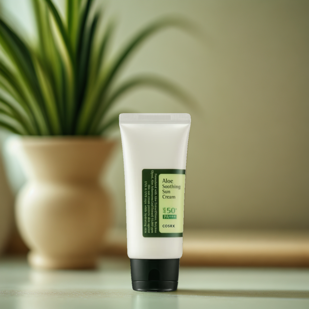 COSRX Aloe Soothing Sun Cream SPF50+ PA+++ SkinGlow