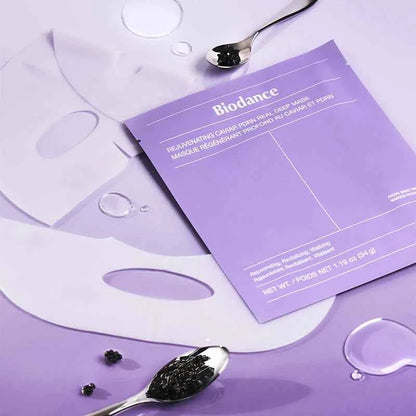 Masque Caviar Biodance - Nutrition Intense & Éclat Anti-Âge