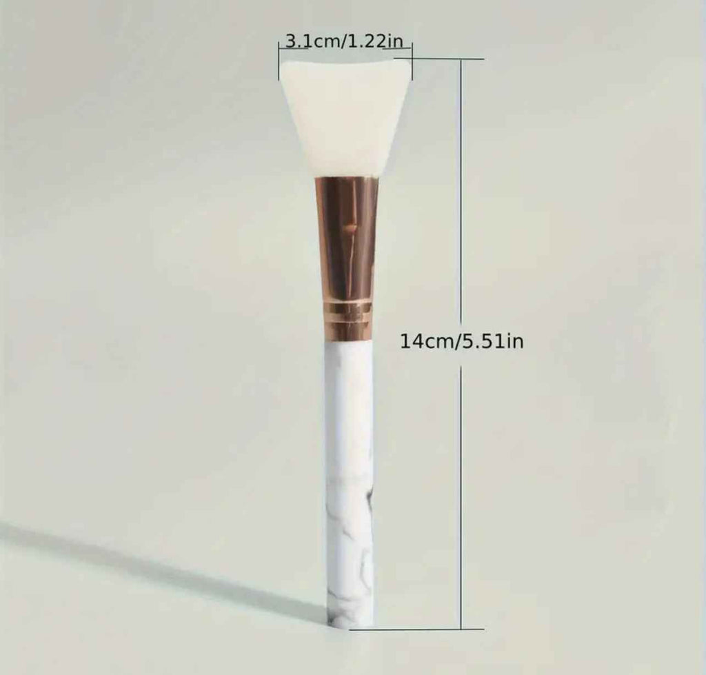 Pinceau en Silicone Professionnel pour Masque Visage
