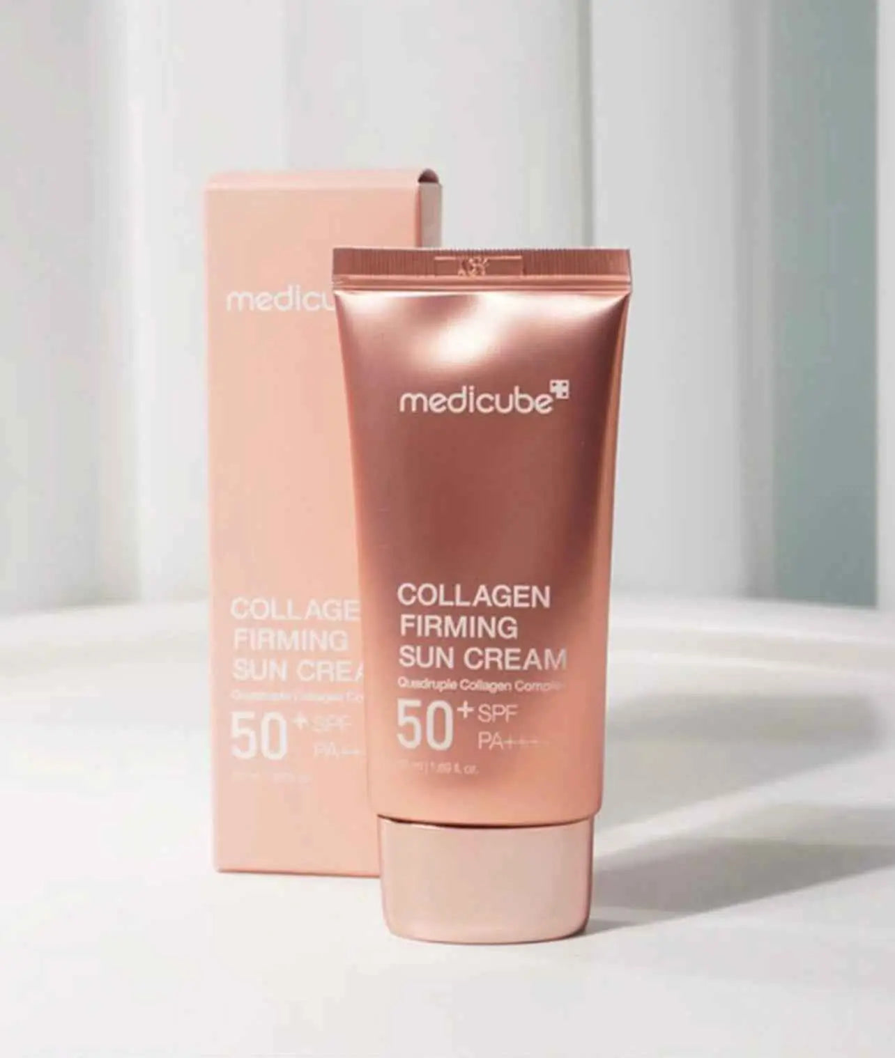 Medicube – Crème Solaire Anti-Âge & Raffermissante SPF50+