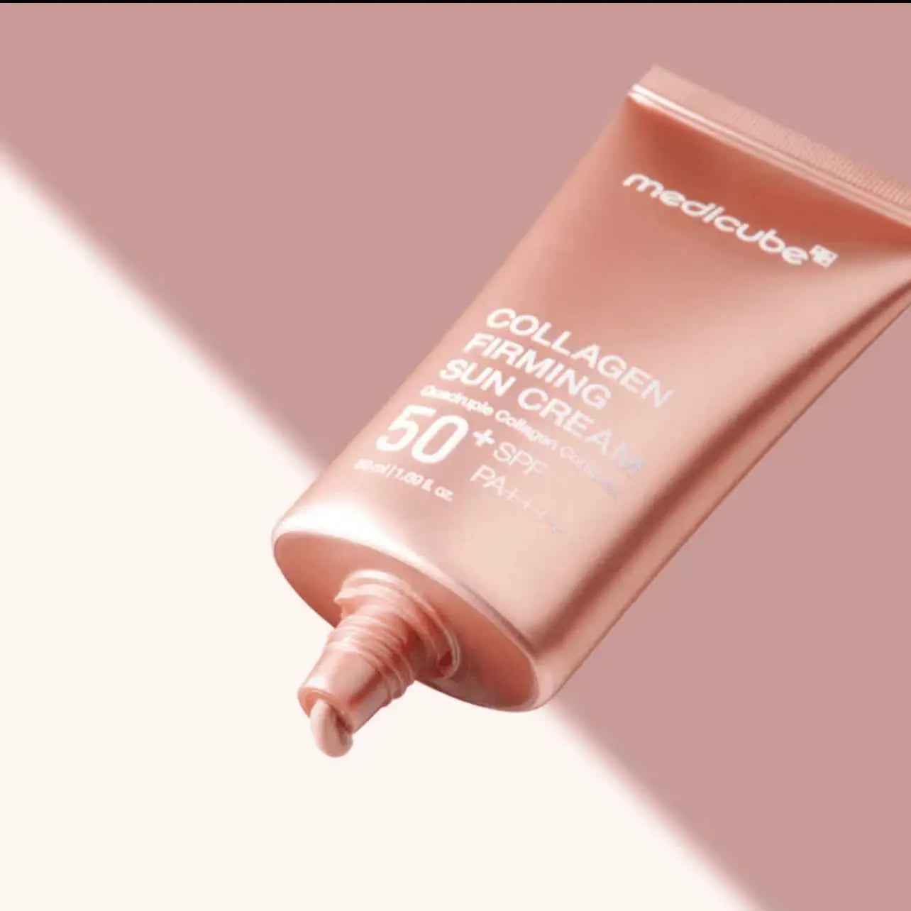 Medicube – Crème Solaire Anti-Âge & Raffermissante SPF50+