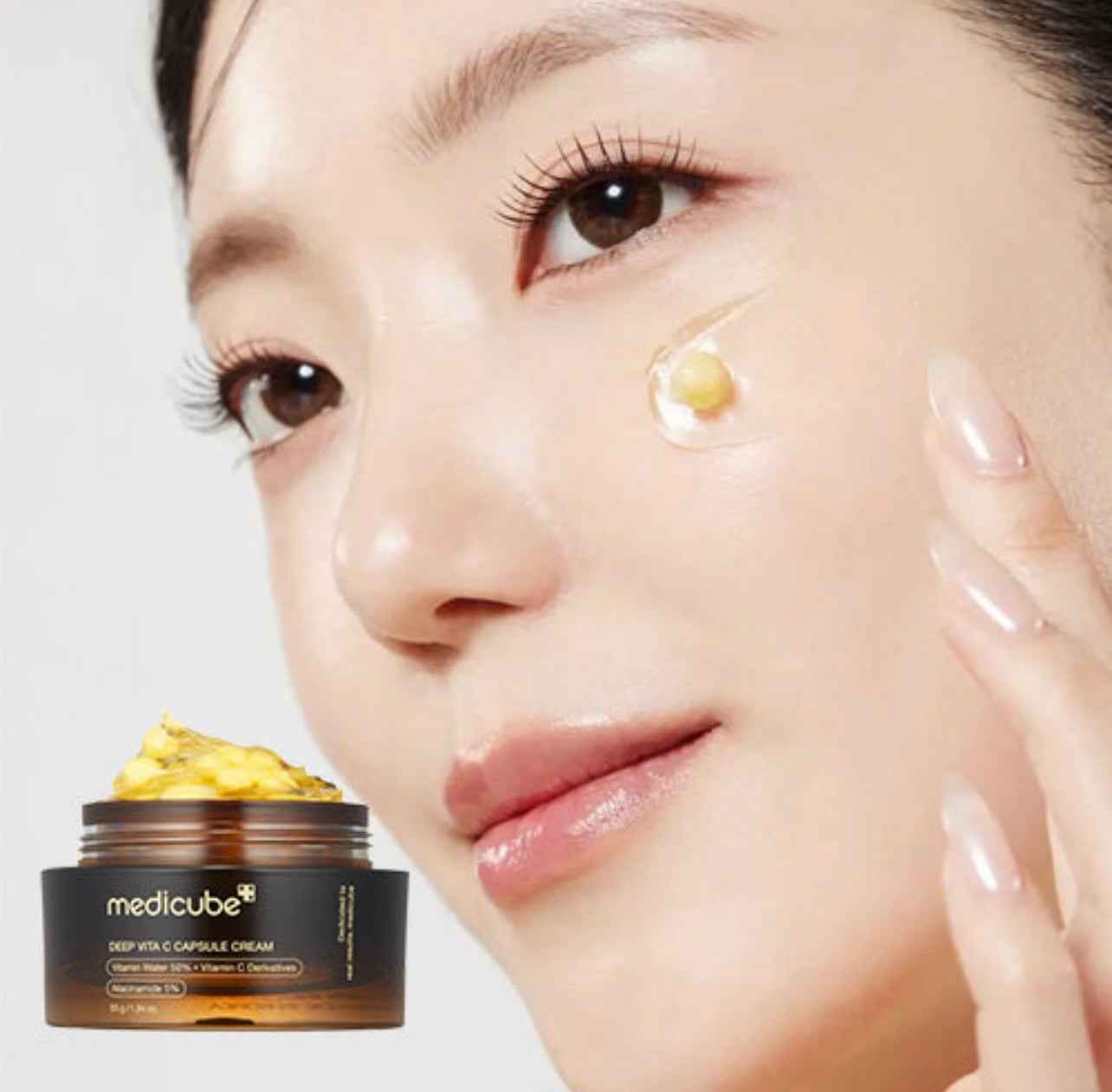 Crème Vitamine C Medicube Deep Vita C Capsule Cream (55g, Made in Korea)