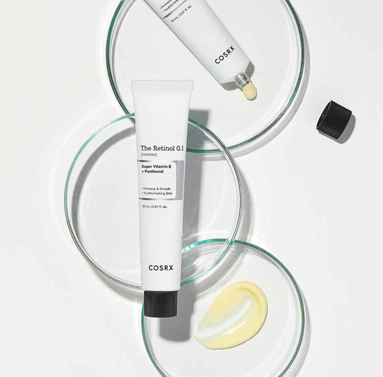 Crème Anti-Âge COSRX The Retinol 0.1 Cream (20ml, Made in Korea)