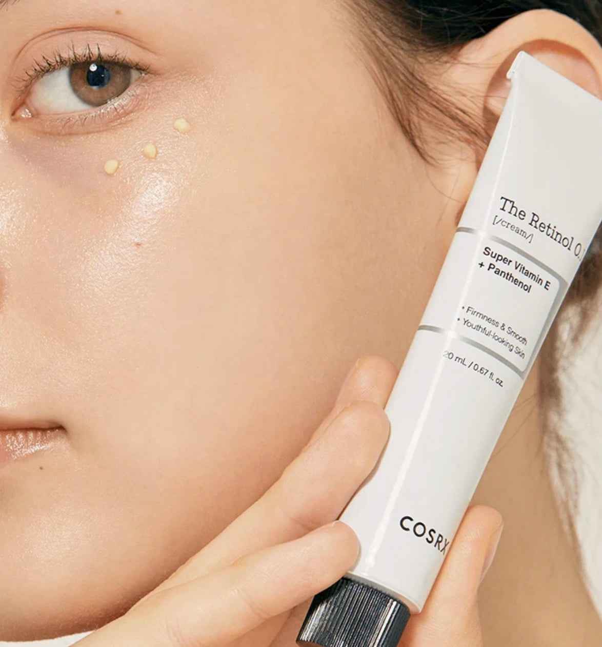 Crème Anti-Âge COSRX The Retinol 0.1 Cream (20ml, Made in Korea)