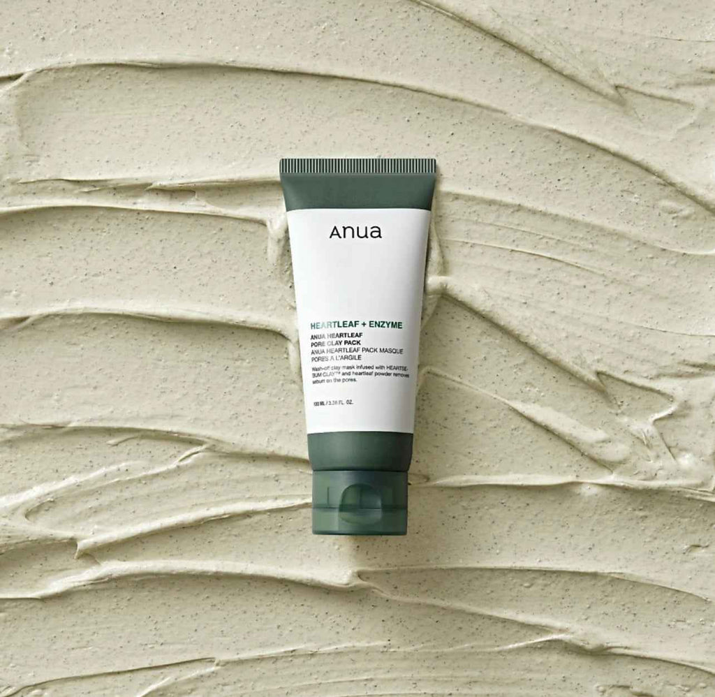 Anua Heartleaf Pore Clay Pack – Masque Purifiant à la Houttuynia (100 ml, Corée du Sud)