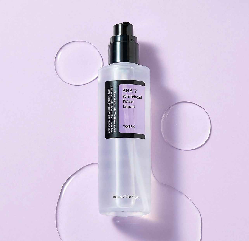 COSRX AHA 7 Whitehead Power Liquid – Exfoliant Éclat & Anti-Imperfections (100 ml, Corée du Sud)