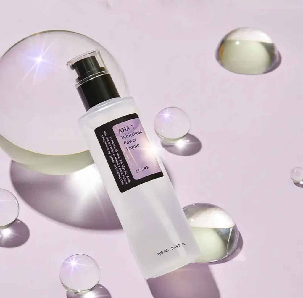 COSRX AHA 7 Whitehead Power Liquid – Exfoliant Éclat & Anti-Imperfections (100 ml, Corée du Sud)