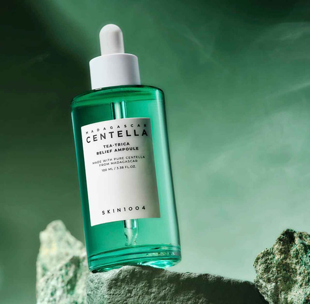 SKIN1004 Madagascar Centella Tea-Trica Relief Ampoule – Sérum Purifiant & Apaisant (100 ml, Corée du Sud)