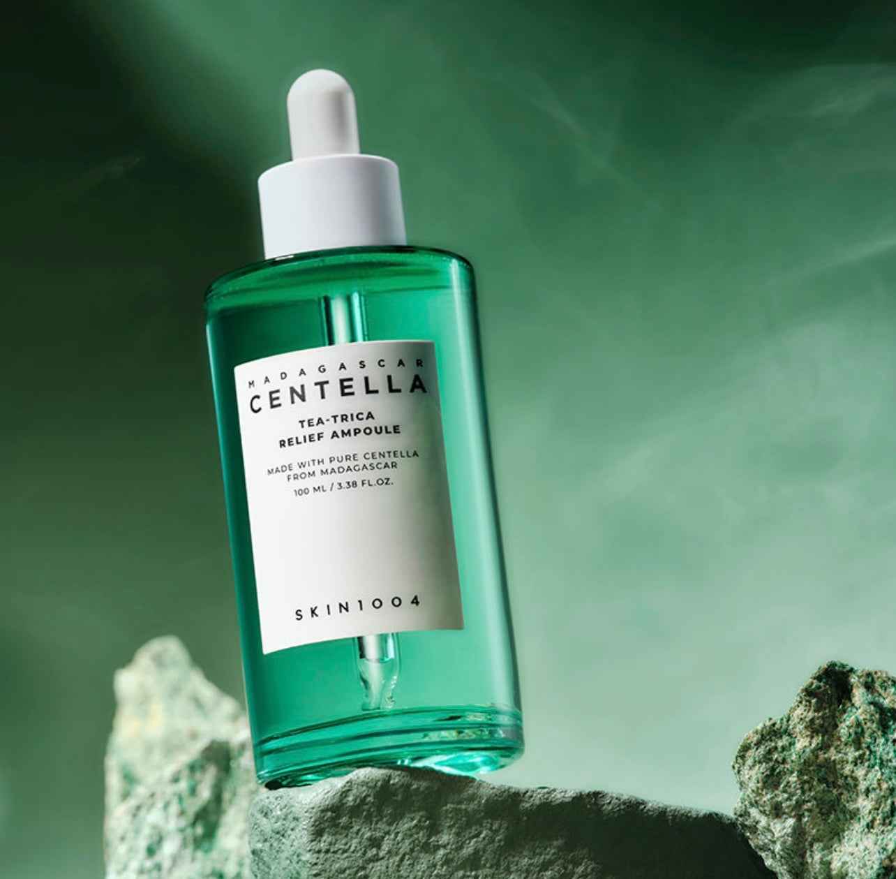 SKIN1004 Madagascar Centella Tea-Trica Relief Ampoule – Sérum Purifiant & Apaisant (100 ml, Corée du Sud)