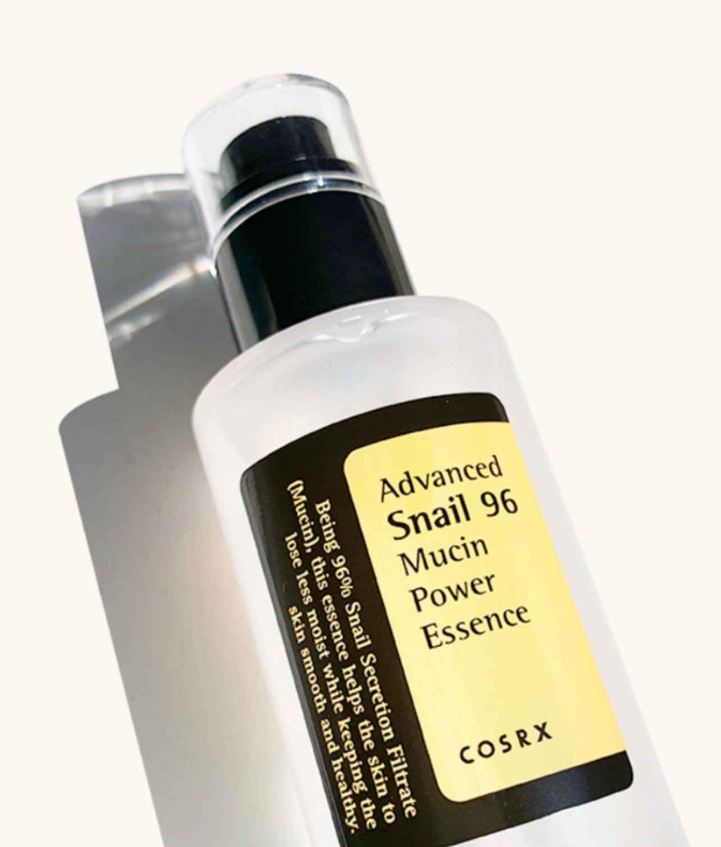 COSRX Advanced Snail 96 Mucin Power Essence – Essence Réparatrice & Hydratante (100 ml, Corée du Sud)