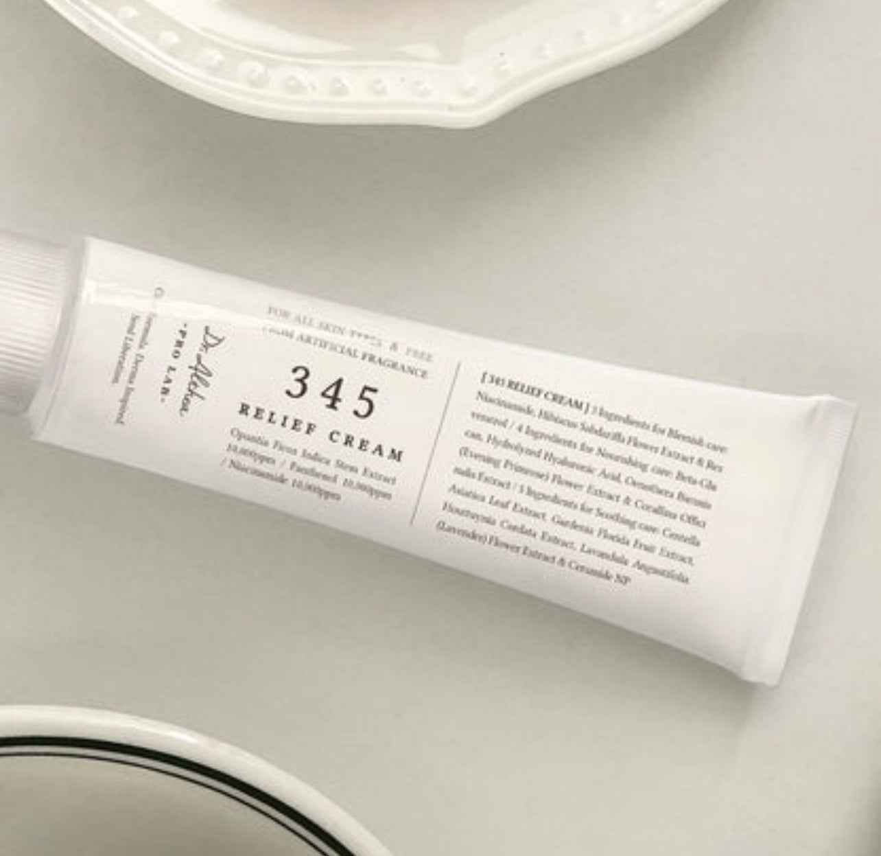 Dr. Althea 345 Relief Cream – Crème Apaisante & Réparatrice (50ml - Corée du sud)