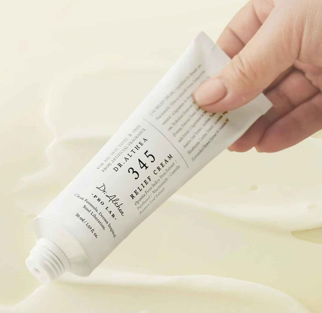 Dr. Althea 345 Relief Cream – Crème Apaisante & Réparatrice (50ml - Corée du sud)