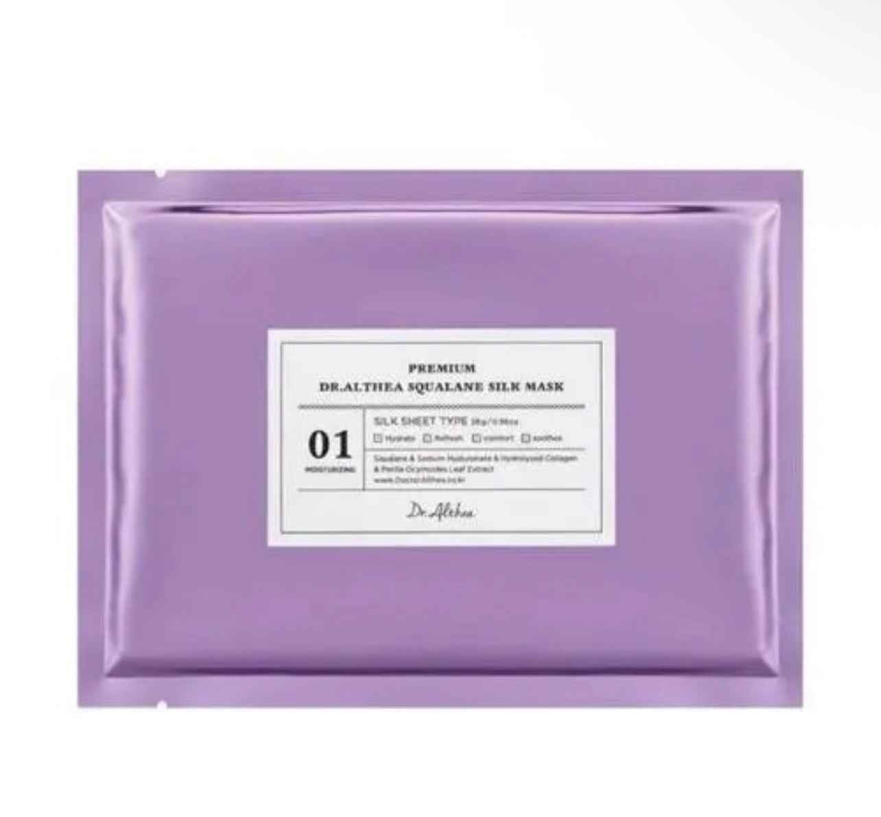 Dr. Althea Squalane Silk Mask 01