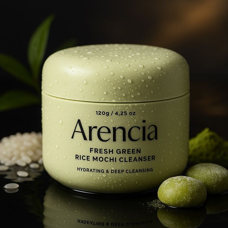 Arencia - Nettoyant visage mochi au riz vert SkinGlow