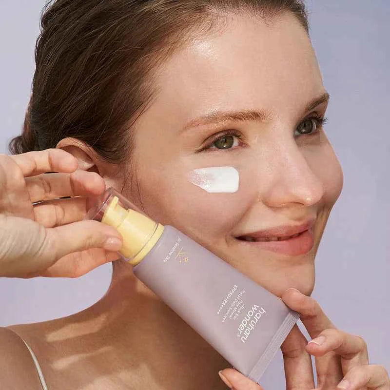 Haruharu Wonder – Crème solaire minérale pure au riz noir SPF50+ PA++++