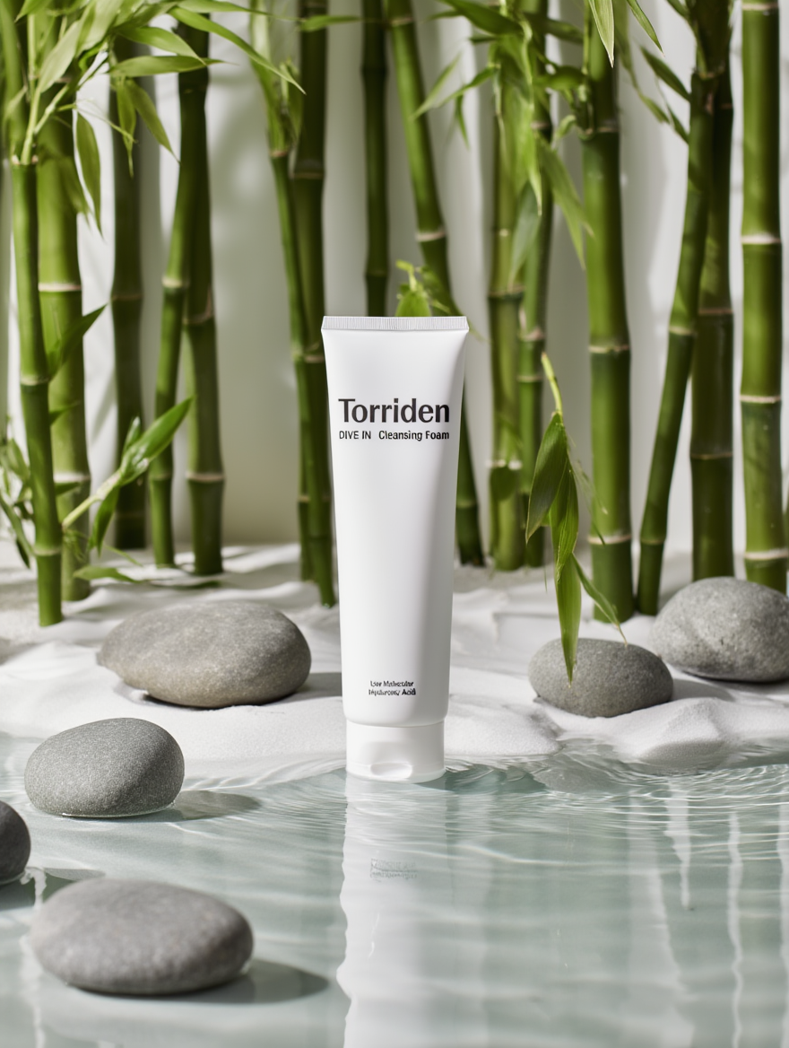 Torriden – Dive-in Low Mousse nettoyante à l'acide hyaluronique