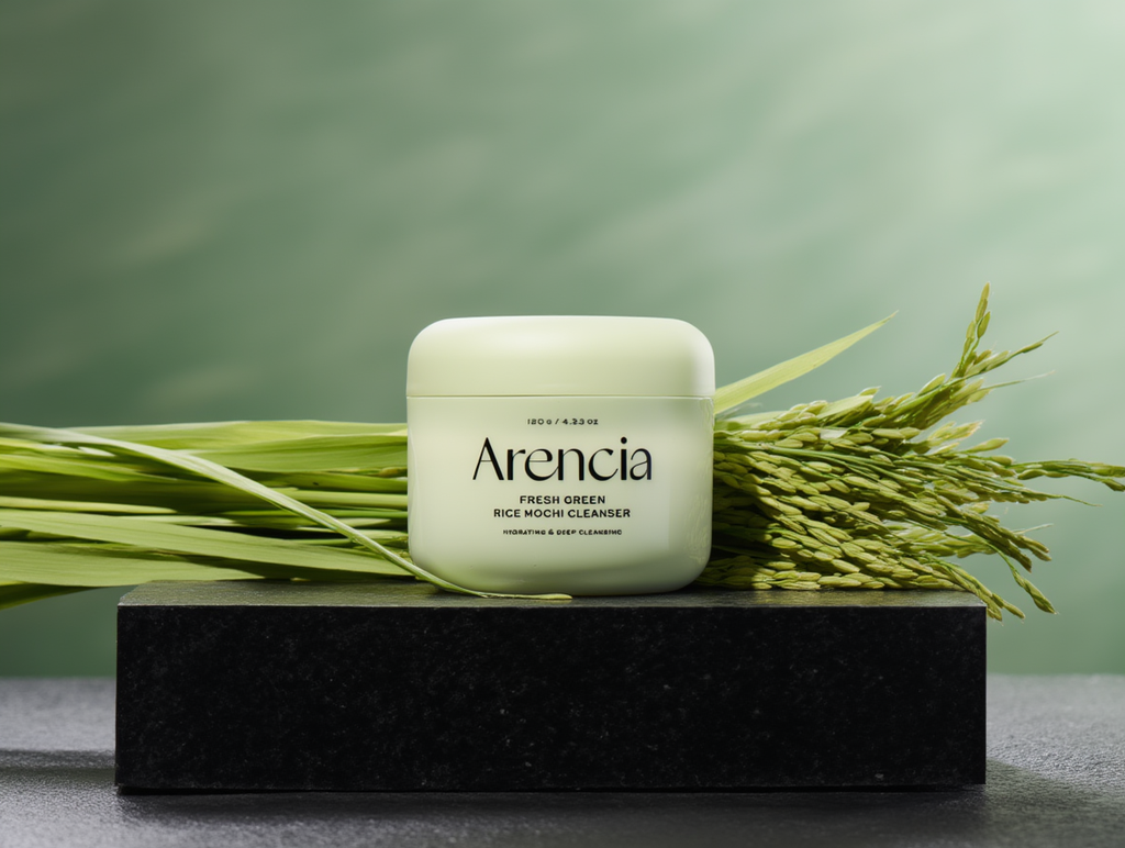 Arencia - Nettoyant visage mochi au riz vert SkinGlow