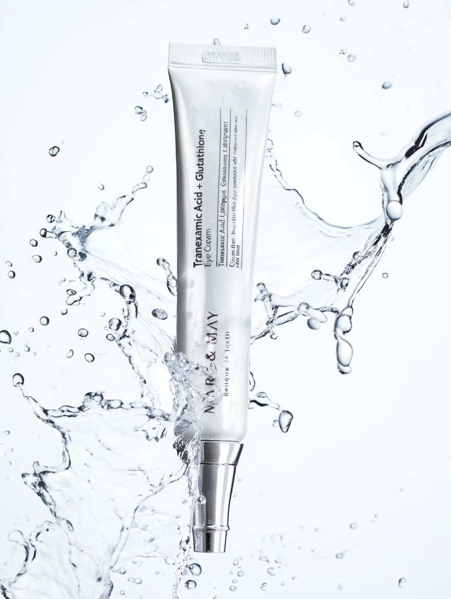 Mary&May Crème contour des yeux à l'acide tranexamique et au glutathion SkinGlow