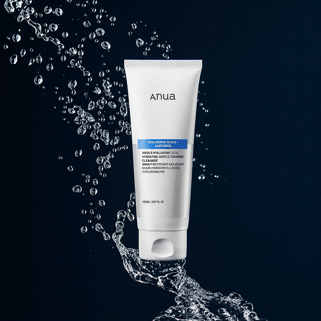 Anua Hyaluronic Acid 8+ Panthenol Cleanser SkinGlow