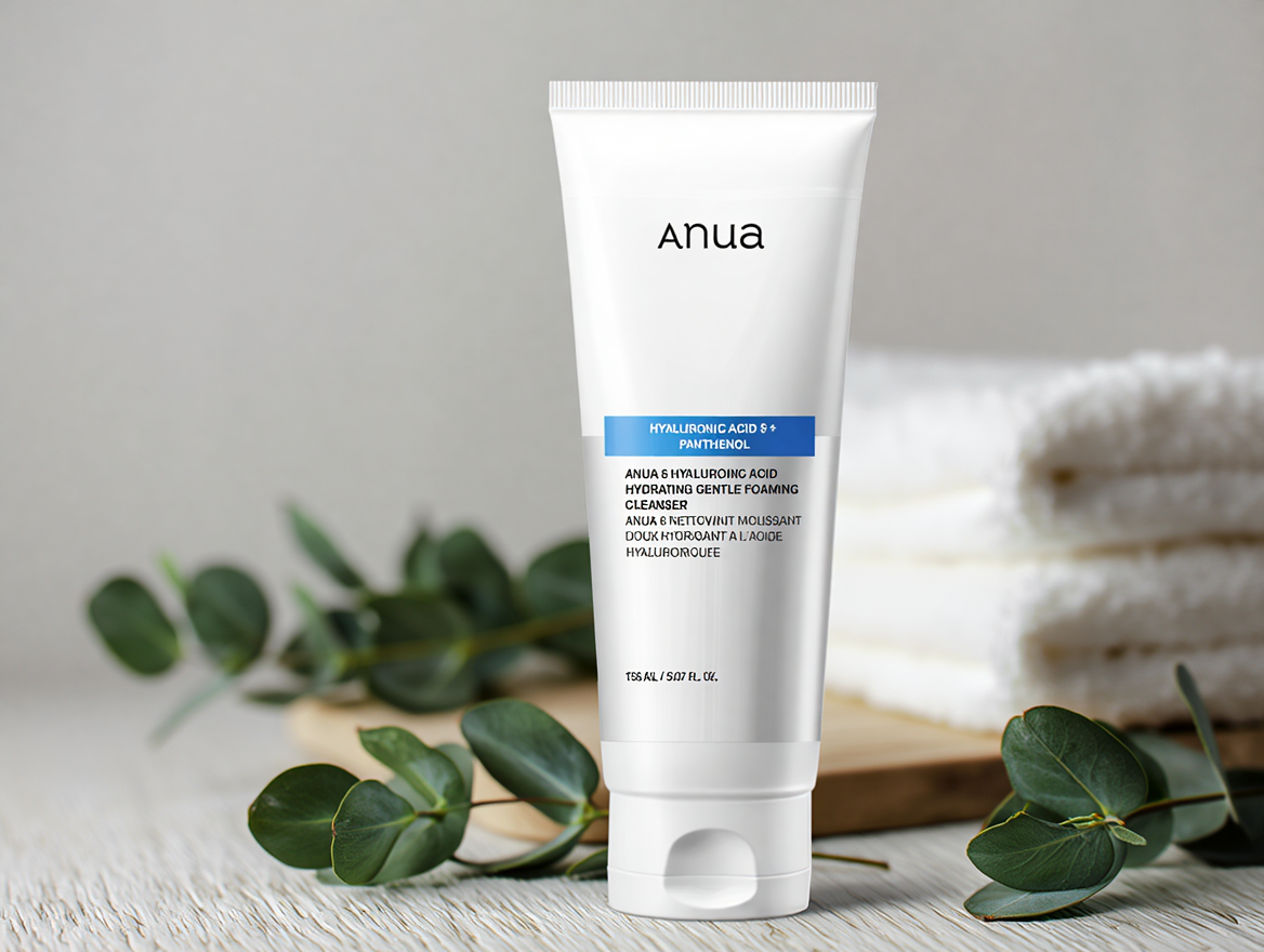 Anua Hyaluronic Acid 8+ Panthenol Cleanser SkinGlow