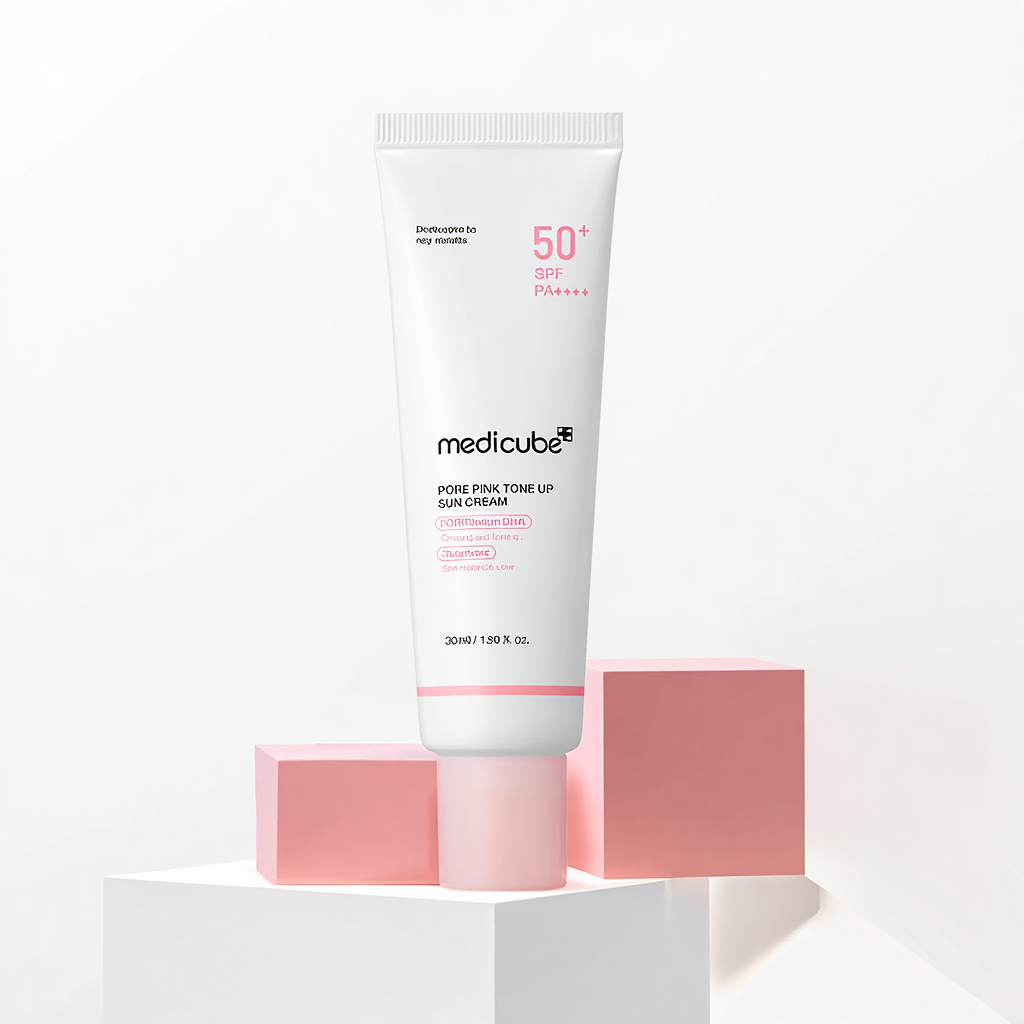 Medicube PDRN Pink Tone Up Sun Cream SkinGlow