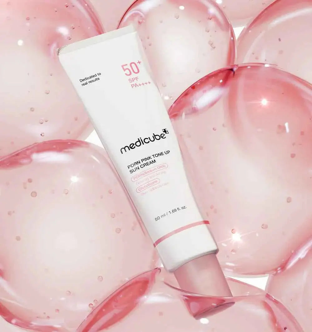 Medicube - PDRN Pink Tone Up Sun Cream - Crème solaire teintée