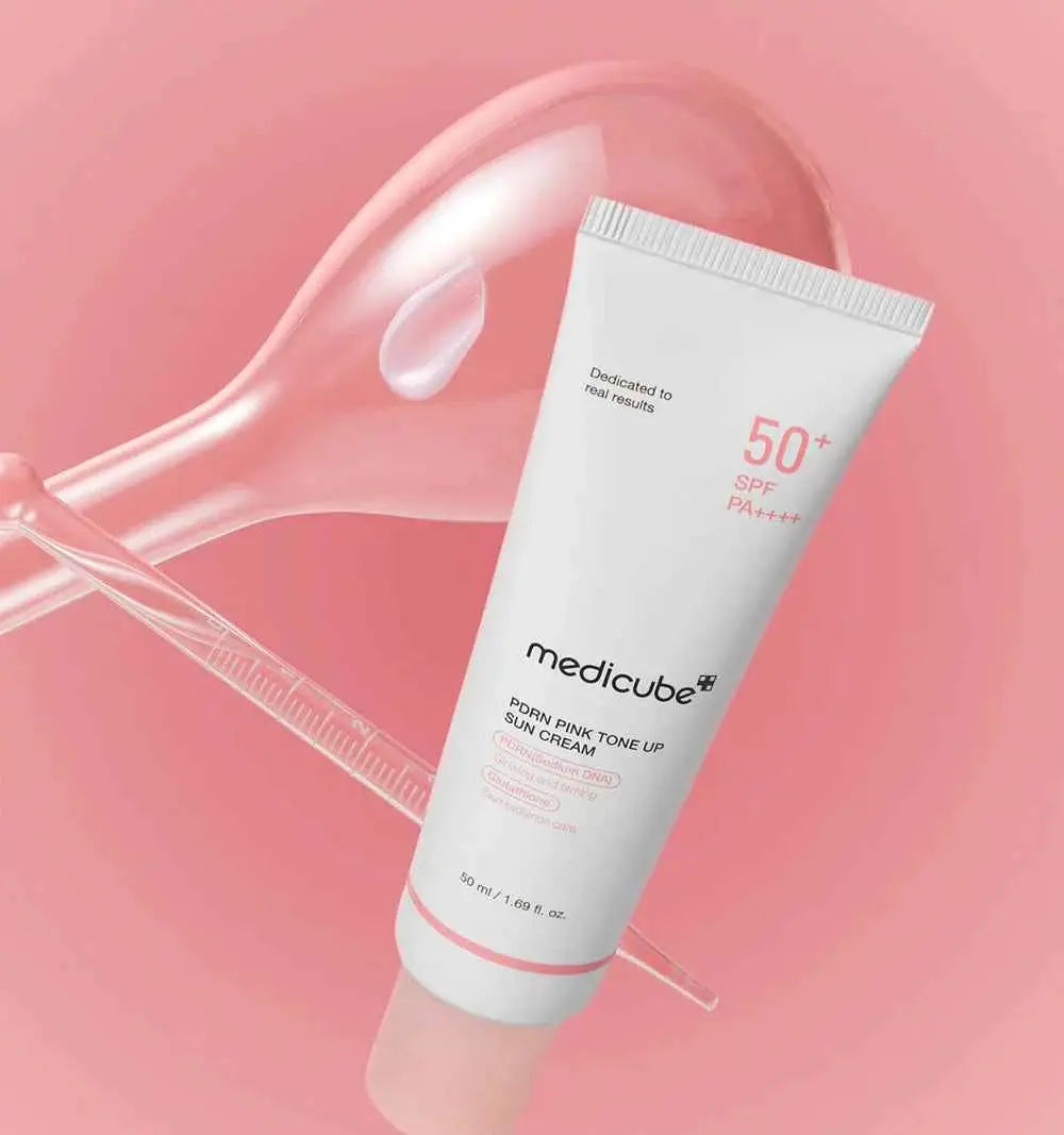 Medicube - PDRN Pink Tone Up Sun Cream - Crème solaire teintée